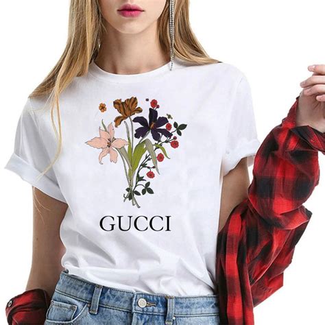 gucci t shirt dames sale|genuine gucci t shirts.